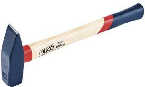 Immagine prodotto Jucon Martello da carpentiere con manico in legno da 1,5 kg (M1073) (1600 g)