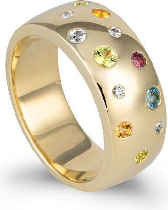 Produktbild Breuning RING - Brill. 0,06 Ct. H/si (54, 750/18 K Gold)