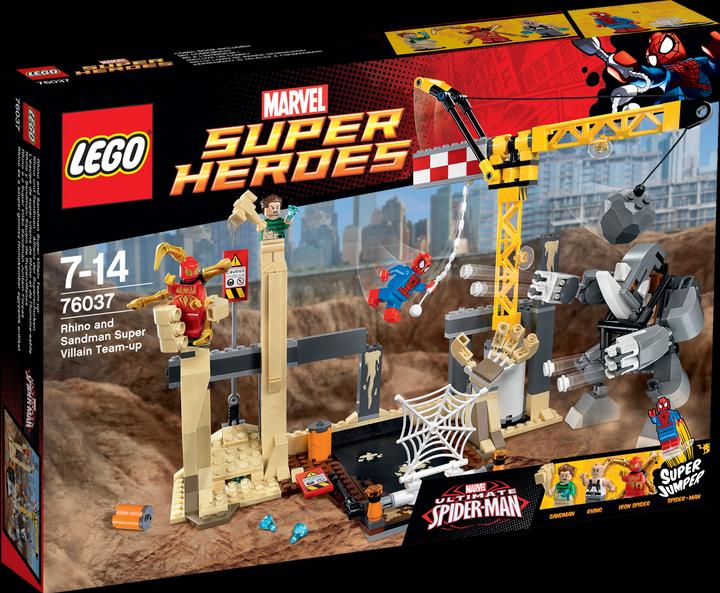 Produktbild LEGO Super Heroes Rhino und Sandman - Allianz der Superschurken (76037, LEGO Marvel)