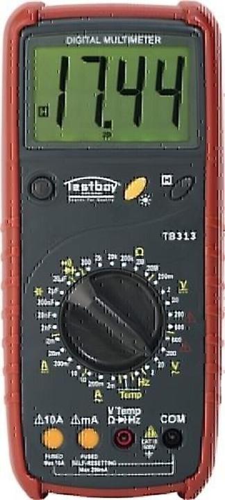 Immagine prodotto Testboy Multimetro portatile digitale TB 313 (CAT III 600V)