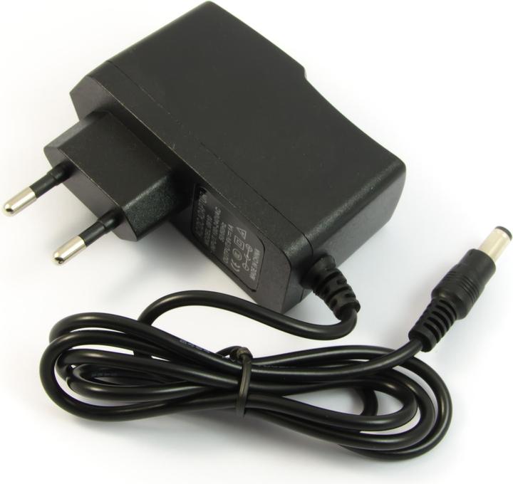 Actual product image Purecrea 9V 1000mA power supply AC/DC adapter 5.5mm/2.1mm plug