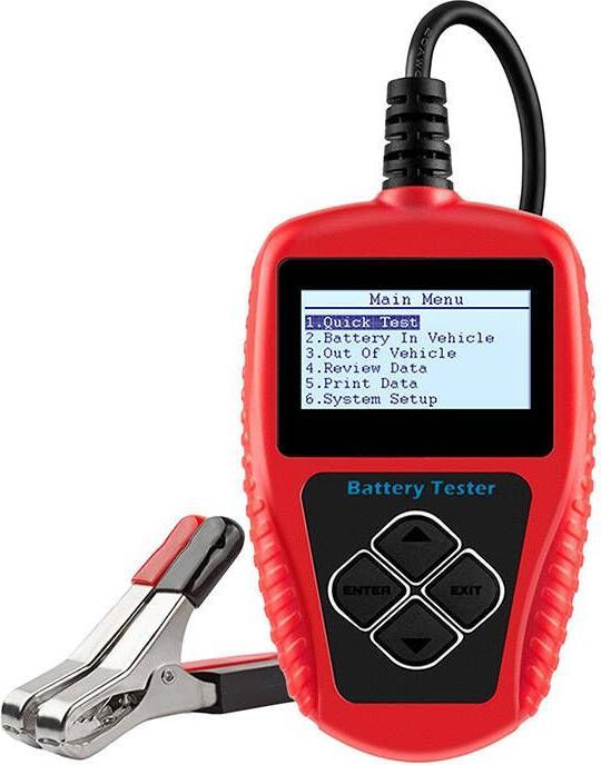 Actual product image Ancel Battery Tester BA101 8-30V DC