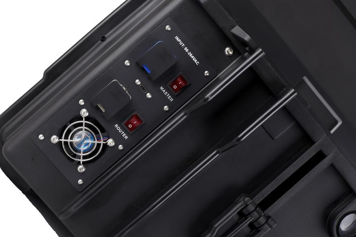 Produktbild Deqster KT16S USB-C Tablet-Koffer 2. Gen. für 16 iPads...