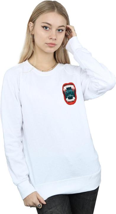 Actual product image The Lost Boys Womens/Ladies Teeth Pocket Sweatshirt (L)