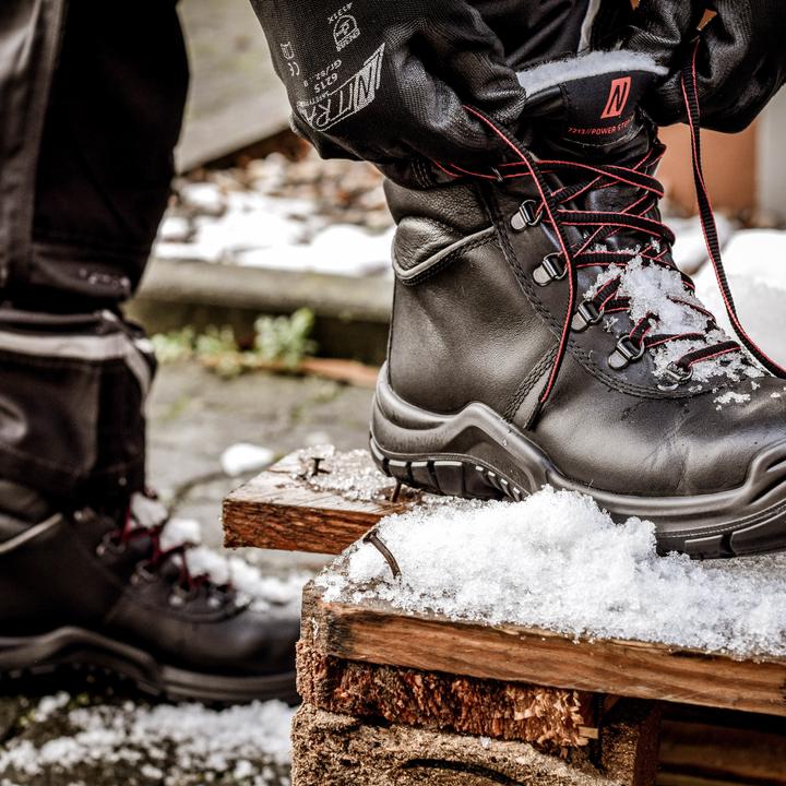 Produktbild Nitras Sicherheits-Winterstiefel S3 Power Step Mid+,schwarz,Gr.43 (43)