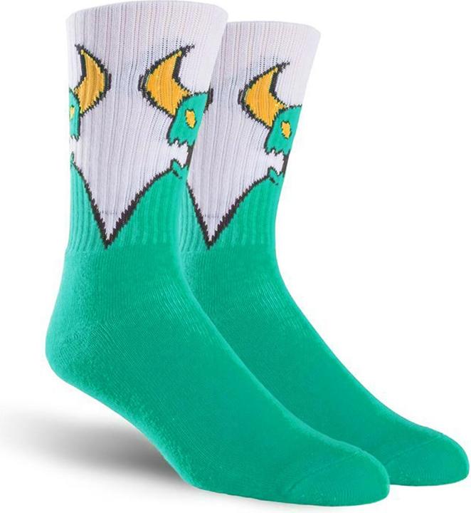 Toy Machine Sketchy Monster Crew Socks (One Size)