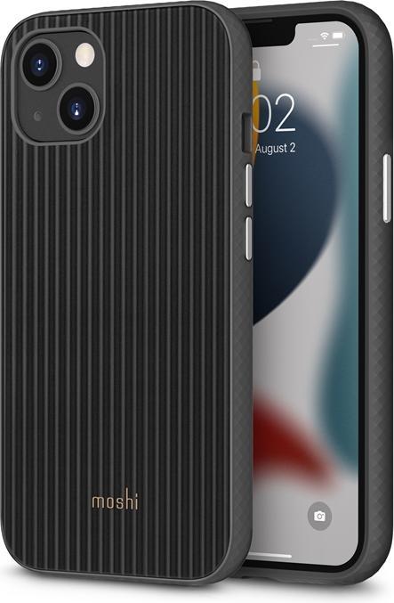 Produktbild Moshi Arx Slim Hardshell Case (MagSafe) for iPhone 13 - Mirage Black (Apple iPhone 13)