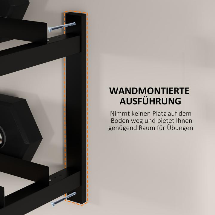 Produktbild SportNow Hantelständer mit 2 Ebenen