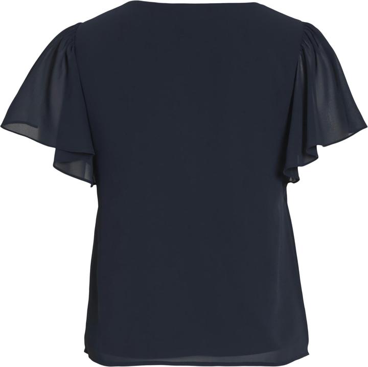 Actual product image Vila Short-sleeved top with V-neck (40)