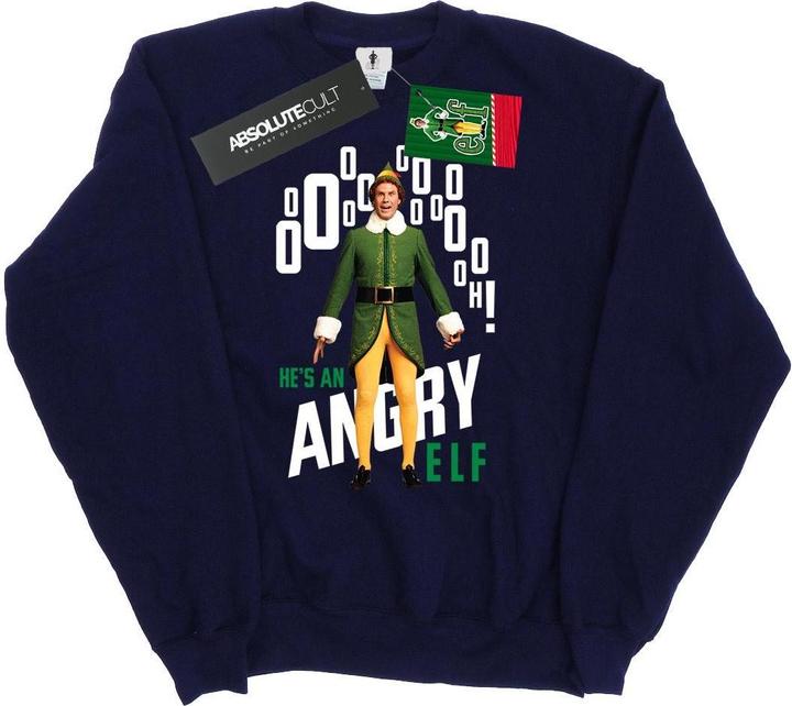 Actual product image Elf Mens Angry Sweatshirt (3XL)