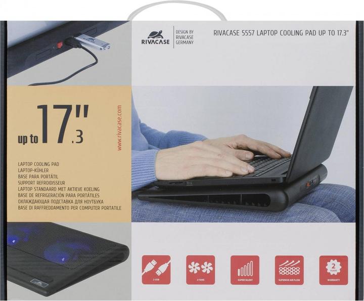 Produktbild Rivacase 5557 cooling pad up to 17.3
