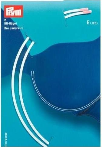 Immagine prodotto Prym Reggiseno con ferretto, bianco taglia E (120), confezione da 2 pezzi.