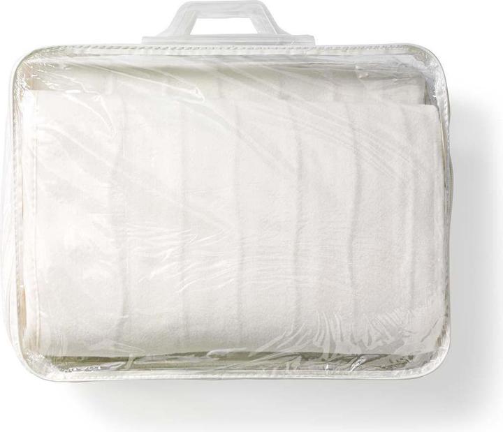 Actual product image Nedis Electric blanket - Polyester blanket - Double size - 140 x 160 cm - 3 heat levels - Removable (160 x 140 cm)