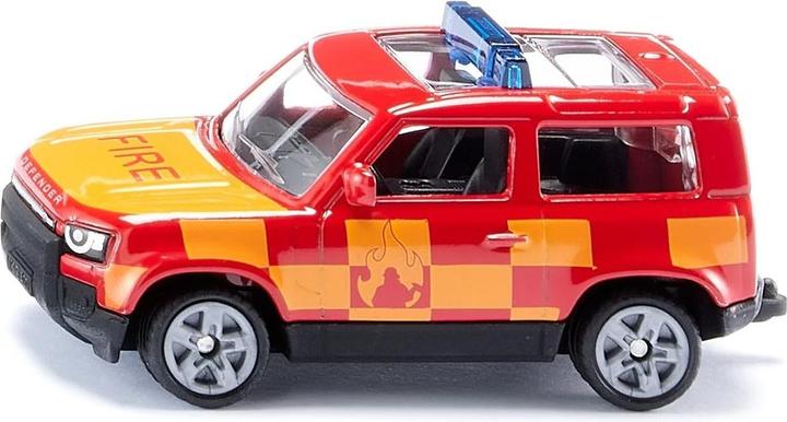 Actual product image Siku Land Rover Defender vigili del fuoco
