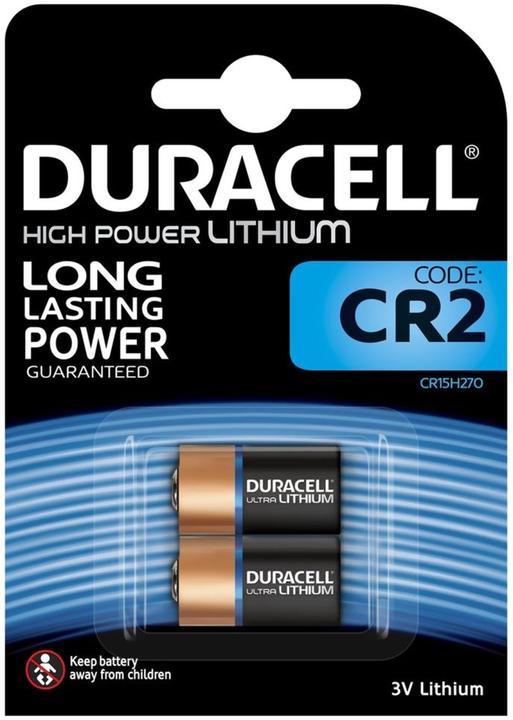 Productafbeelding Duracell Elektronica (2 Pcs., CR2, 850 mAh)