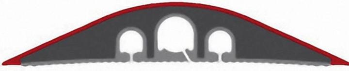 Actual product image Serpa Cable bridge B9, 300cm, dark grey (Cable bridge, 300 cm)