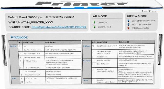Image du produit M5Stack Kit d'impression par transfert thermique M5 ATOM