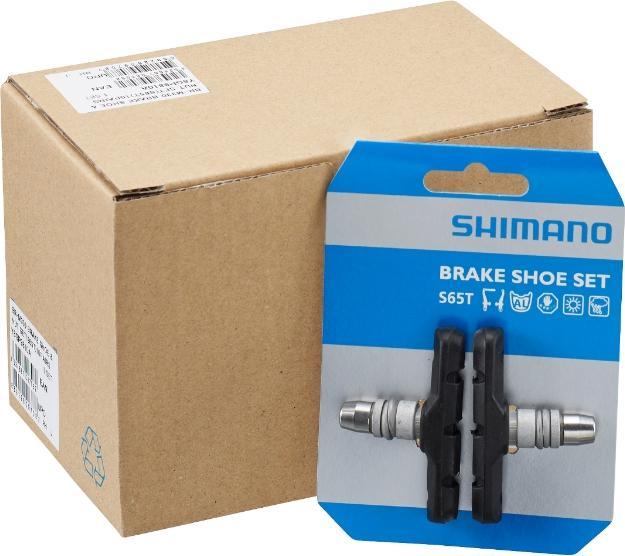 Produktbild Shimano Bremsschuhe S65T für Alufelgen 1 Paar (Shimano, Gummi)