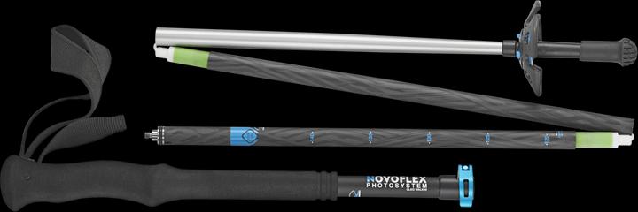 Produktbild Novoflex QuadroLeg Falt- Wanderstock Version III Carbon (Carbon)
