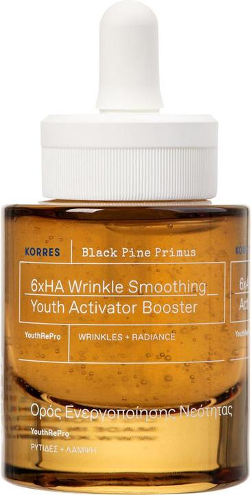 Actual product image Korres Black Pine Primus 6-fold hyaluronic booster for wrinkle smoothing (30 ml)