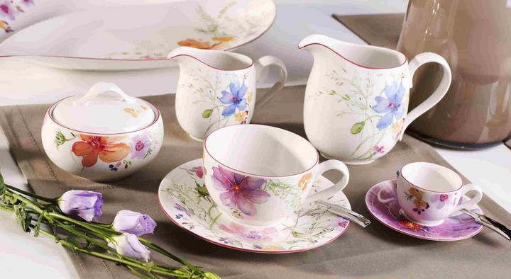 Actual product image Villeroy & Boch Mocha/Espresso Saucer Mariefleur Basic (1 x)