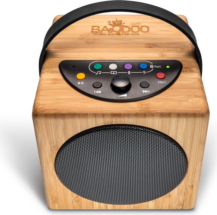 Kidz Audio BADOO Enceintes pour enfants (Allemand, Italien, Anglais, Français)