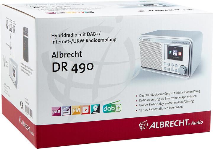Produktbild Albrecht DR 490 (Internetradio, DAB+, WLAN)
