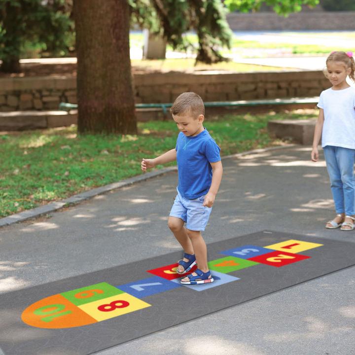 Image du produit Achoka Tapis de jeu Hopscotch, 100x200cm (100 x 200 cm)
