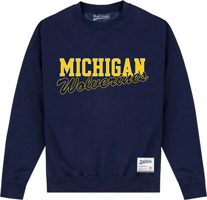 Actual product image Park Fields Unisex Adult University of Michigan Wolverines Sweatshirt (M)