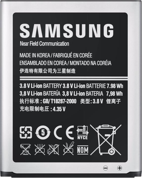 Produktbild Samsung Eb-L1g6llucstd (Akku, Galaxy S3 LTE i9305, Galaxy S3 Neo, Galaxy S3 i9300, Galaxy S3)