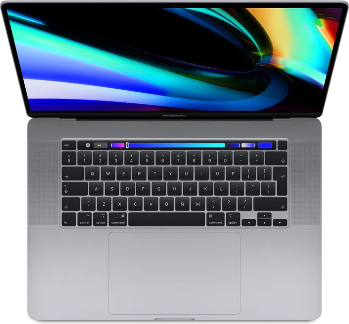 Actual product image Apple MacBook Pro 16 – 2019 (16", Intel Core i7-9750H, 16 GB, 1000 GB, CH)