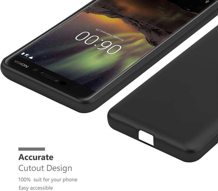 Productafbeelding Cadorabo TPU matte metalen hoes (Nokia 6.1)