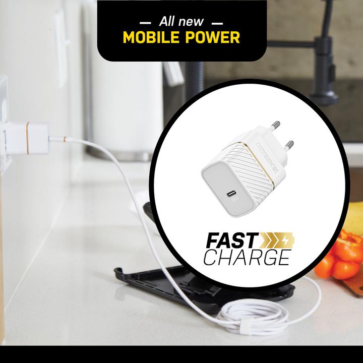 Actual product image OtterBox EU GaN Fast Charge Wall Charger (30 W)