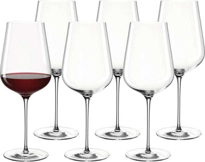 Actual product image Leonardo Brunelli (74 cl, 6 Glasses, Red wine glasses)