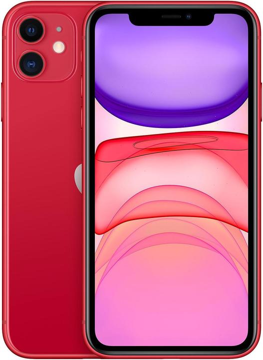 Produktbild Re!commerce iPhone 11 (64 GB, Rot, 6.10", 12 Mpx, SIM + eSIM, B / Sehr gut)