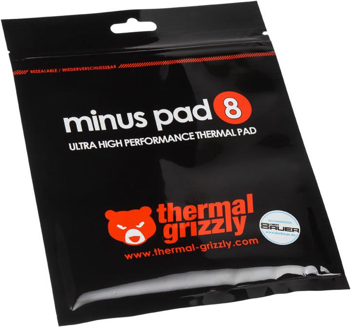 Immagine prodotto Thermal Grizzly Pad meno 8 - 120 (3 mm, 8 W/m K)