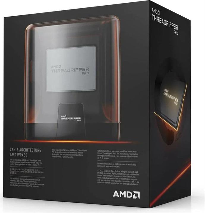 Productafbeelding AMD Ryzen Threadripper PRO 5955WX WRX80 (sWRX8, 4 GHz, 16 -Core)