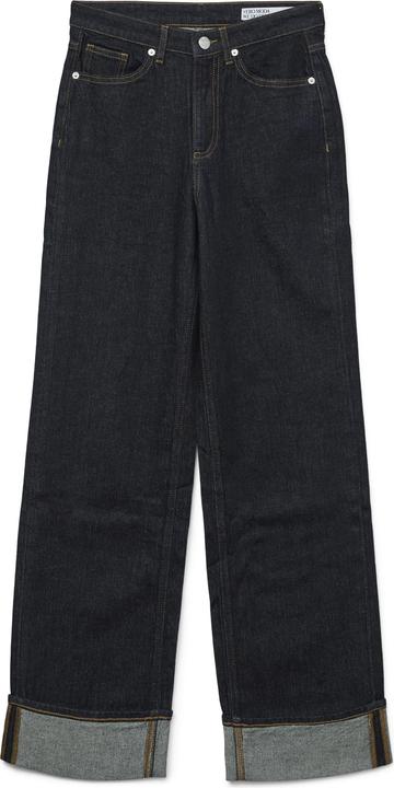 Vero Moda VMTESSA Hohe Taille Weiter Beinschnitt Jeans Weit geschnitten (W29/L32)