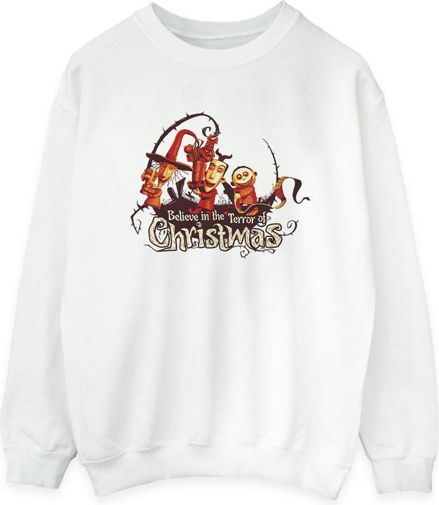 Actual product image Disney Womens/Ladies The Nightmare Before Christmas Christmas Terror Sweatshirt (4XL)