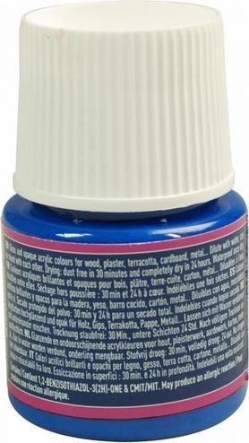 Image du produit Pebeo Deco Couleur acrylique brillante (Bleu outremer, 45 ml)