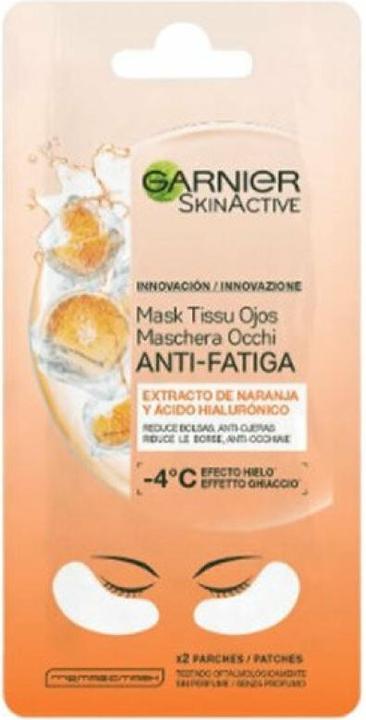 Produktbild Garnier SKINACTIVE mask tissu ojos antifatiga x 2 parches (250 ml)