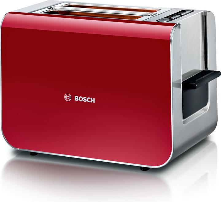 Immagine prodotto Bosch Hausgeräte Tostapane compatto, Styline, rosso, TAT8614N