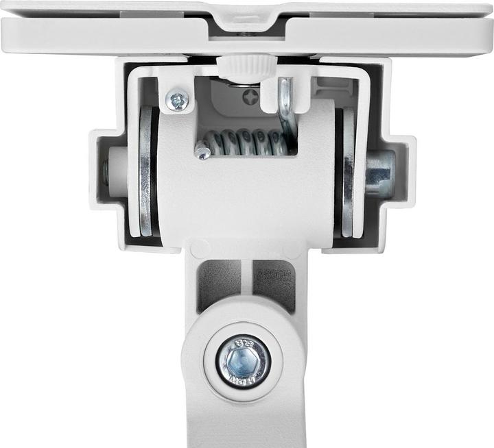 Immagine prodotto Silverstone SST-ARM14- Braccio per monitor LCD LED singolo con design a molla a gas per impieghi gravosi (Tavolo, 49")