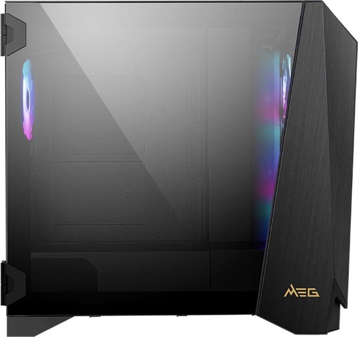 Actual product image MSI MEG PROSPECT 700R Computer Case Midi Tower Black (ATX, mATX, Mini-ITX, E-ATX)