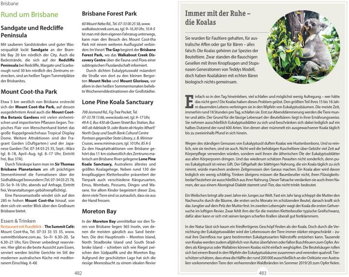 Produktbild Reise-Handbuch Reiseführer Australien (Deutsch, Roland Dusik, 2023)