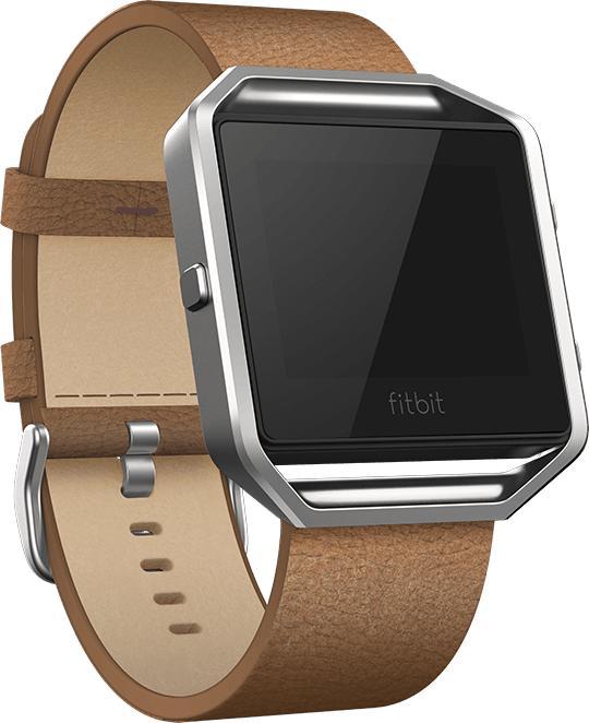 Actual product image Fitbit Blaze Leather Bracelet Large (40 mm, Genuine leather)