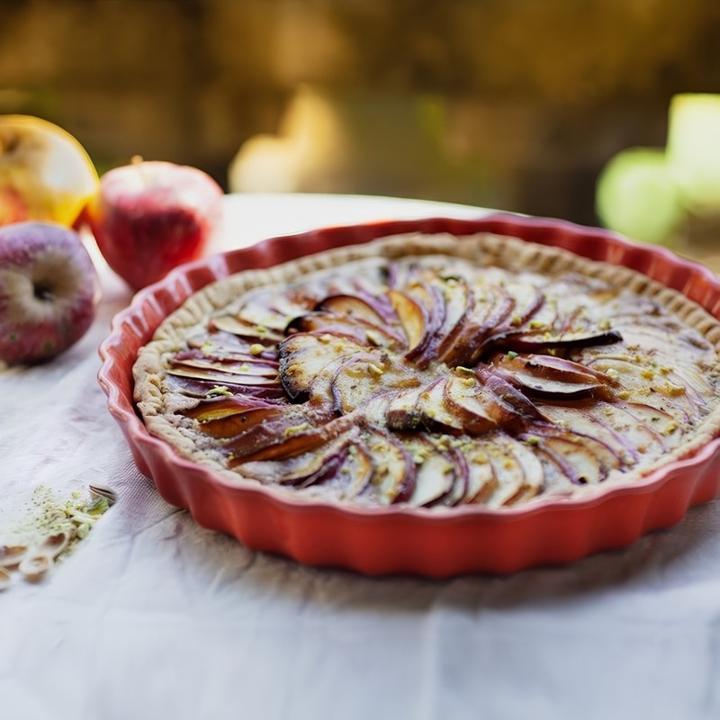 Image du produit Emile Henry Moule à tarte rouge (29.50 cm)