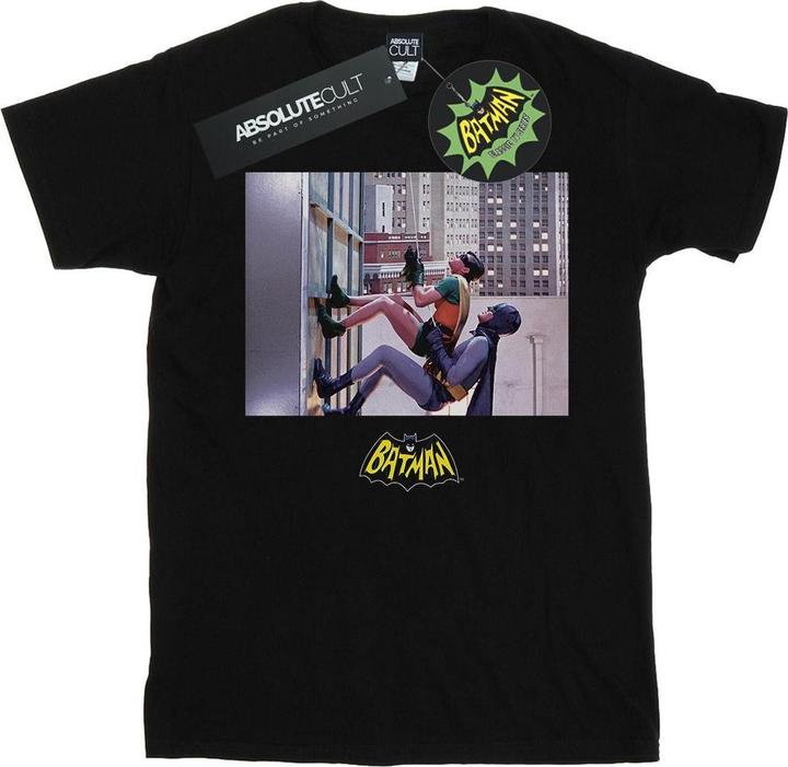 Batman TV Serie Wolkenkratzer Klettern TShirt
