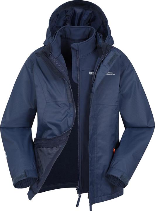 Immagine prodotto Mountain Warehouse Bracken Extreme Giacca Impermeabile 3 In 1 Bambini (116)