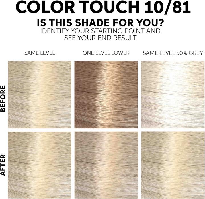 Immagine prodotto Wella Kit di rinfrescata del colore (10/81 biondo chiaro perla-cenere)